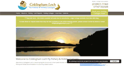 Desktop Screenshot of coldinghamloch.co.uk