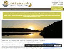 Tablet Screenshot of coldinghamloch.co.uk